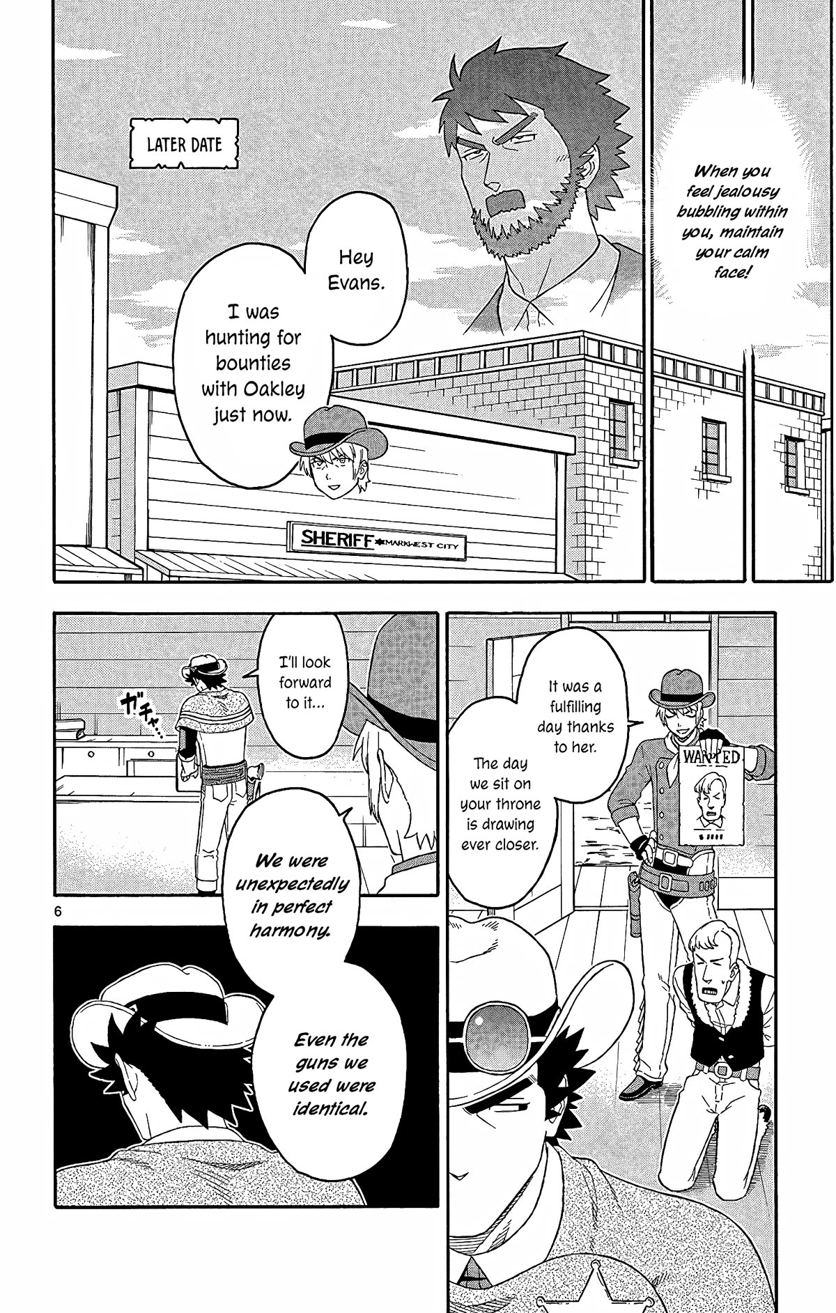 Hoankan Evans no Uso Chapter 158 page 6 - Chapter 158: The Sheriff Doesn’t Ally with Bounty Hunters