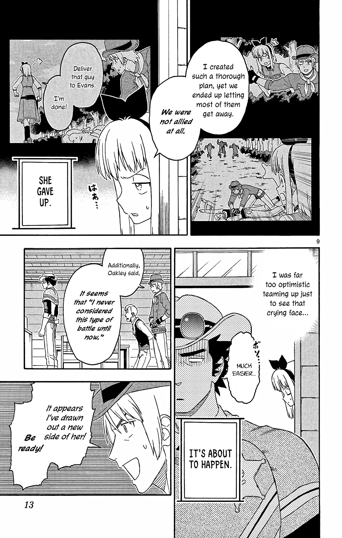 Hoankan Evans no Uso Chapter 158 page 9 - Chapter 158: The Sheriff Doesn’t Ally with Bounty Hunters