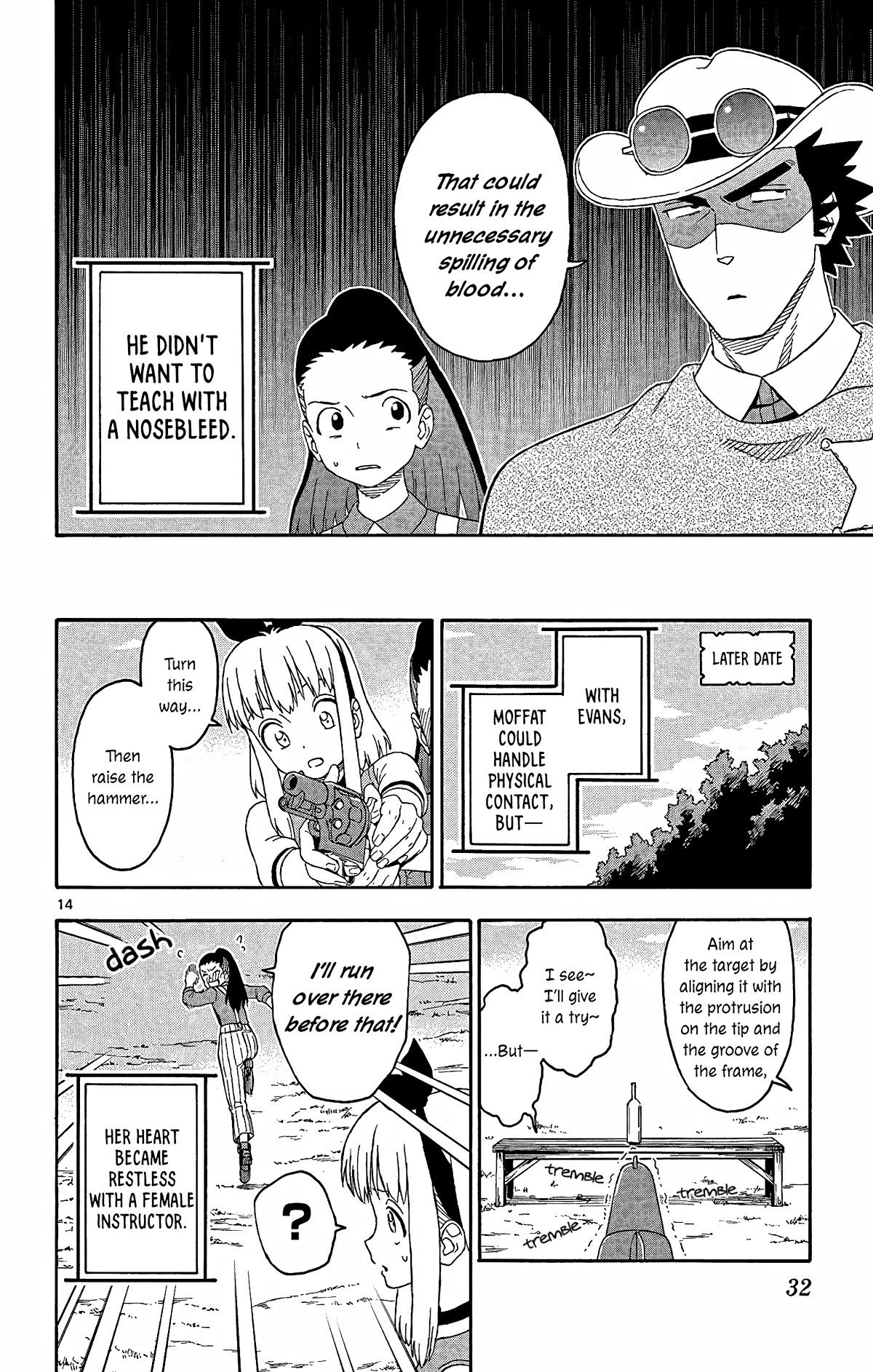 Hoankan Evans no Uso Chapter 159 page 14 - Chapter 159: The Sheriff Does Not Teach Attentively