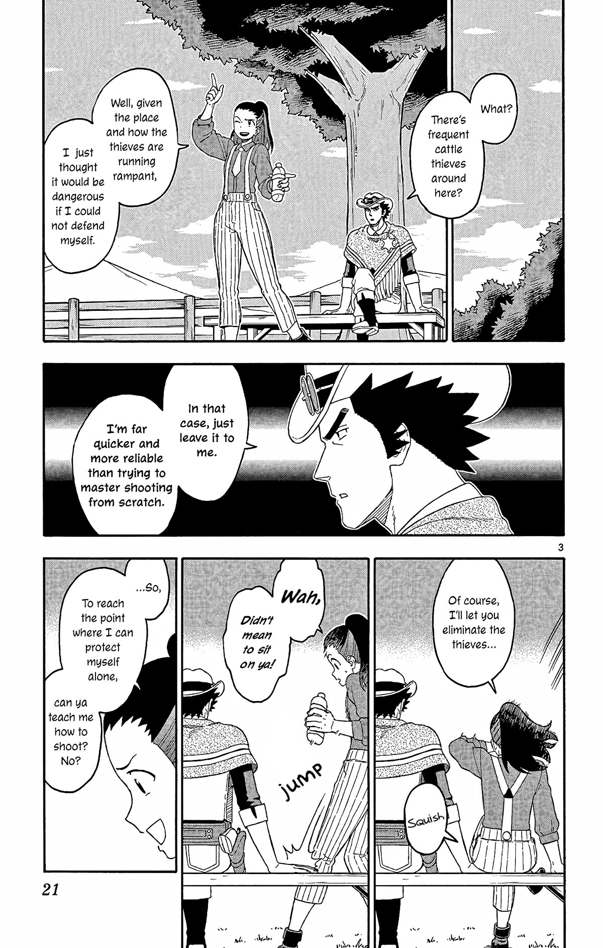 Hoankan Evans no Uso Chapter 159 page 3 - Chapter 159: The Sheriff Does Not Teach Attentively