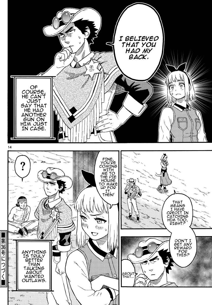 Hoankan Evans no Uso Chapter 16 page 14 - Chapter 16: A Wanted Outlaw Will Not Get In His Way