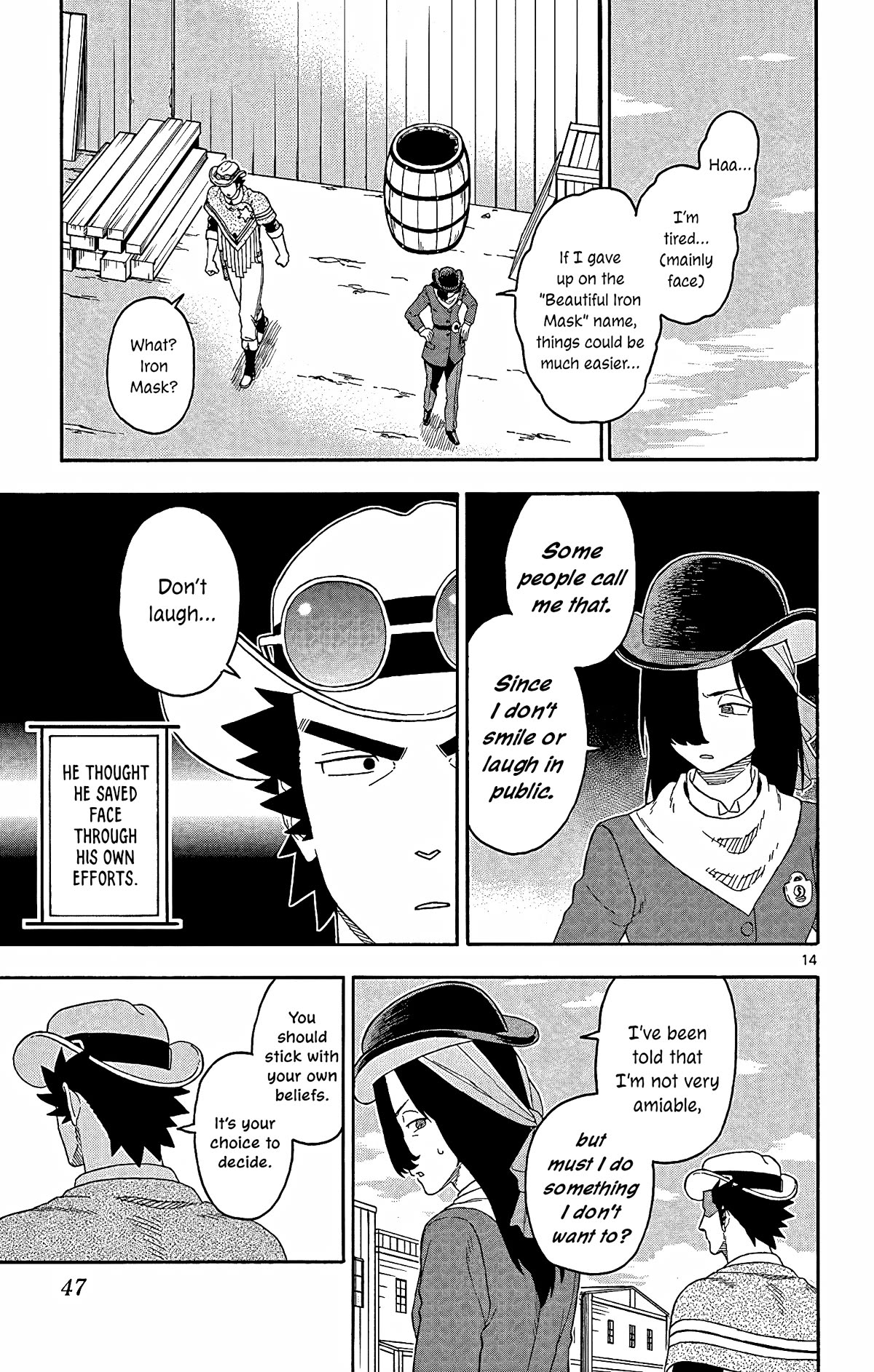Hoankan Evans no Uso Chapter 160 page 15 - Chapter 160: The Sheriff Won’t Make Others Laugh