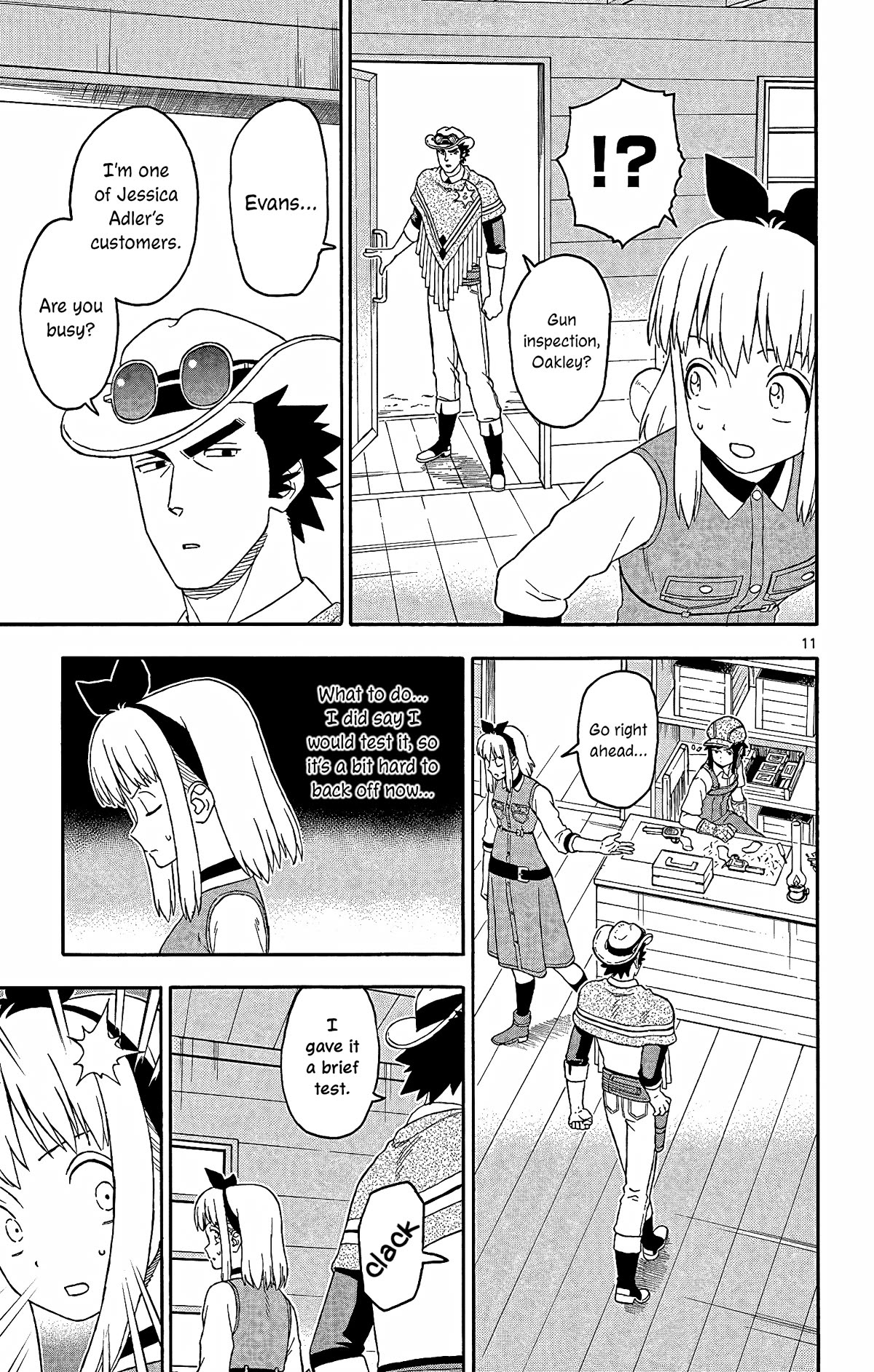 Hoankan Evans no Uso Chapter 161 page 11 - Chapter 161: The Gunsmith Has No Friends