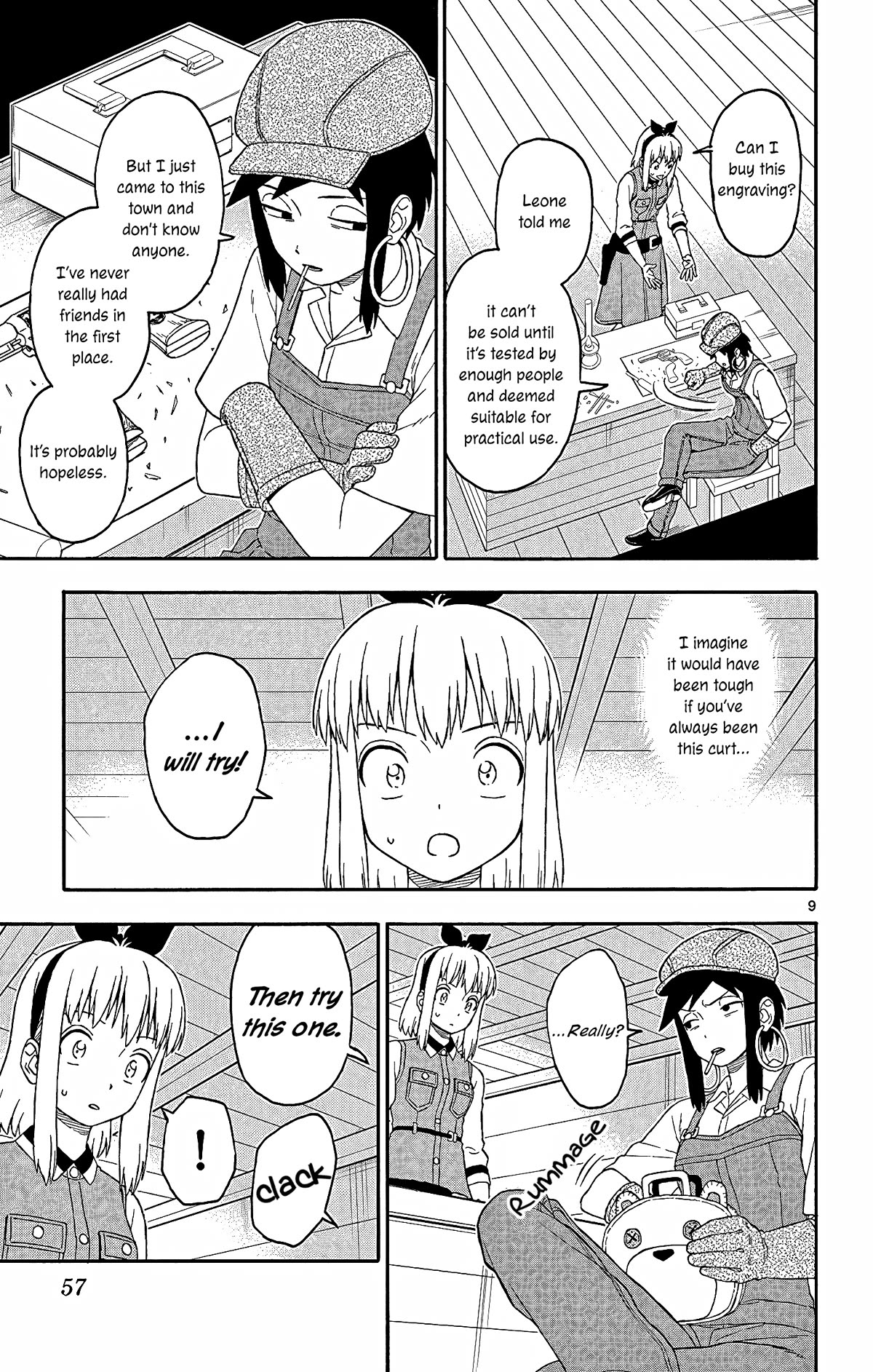 Hoankan Evans no Uso Chapter 161 page 9 - Chapter 161: The Gunsmith Has No Friends