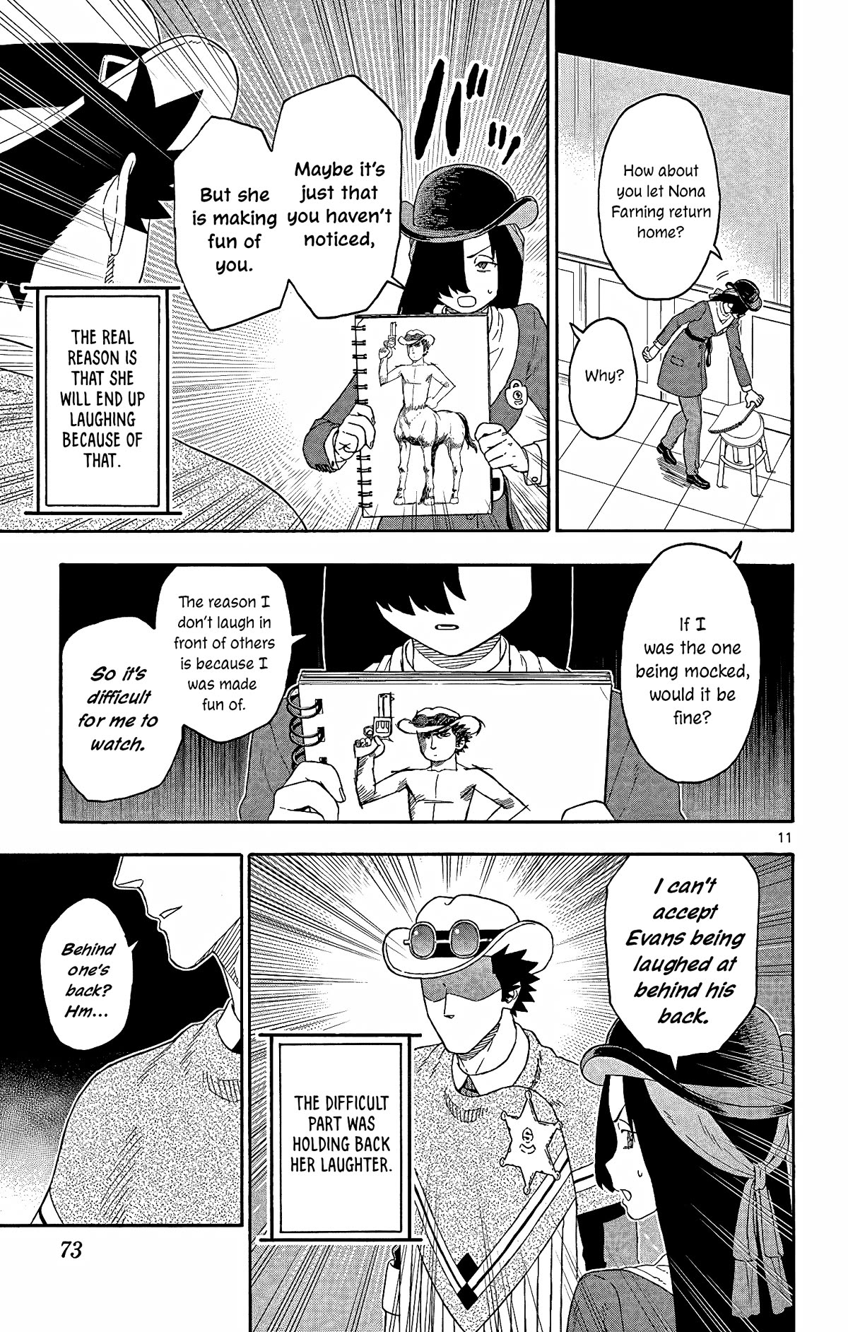 Hoankan Evans no Uso Chapter 162 page 11 - Chapter 162: The Sheriff Is Not Laughed At