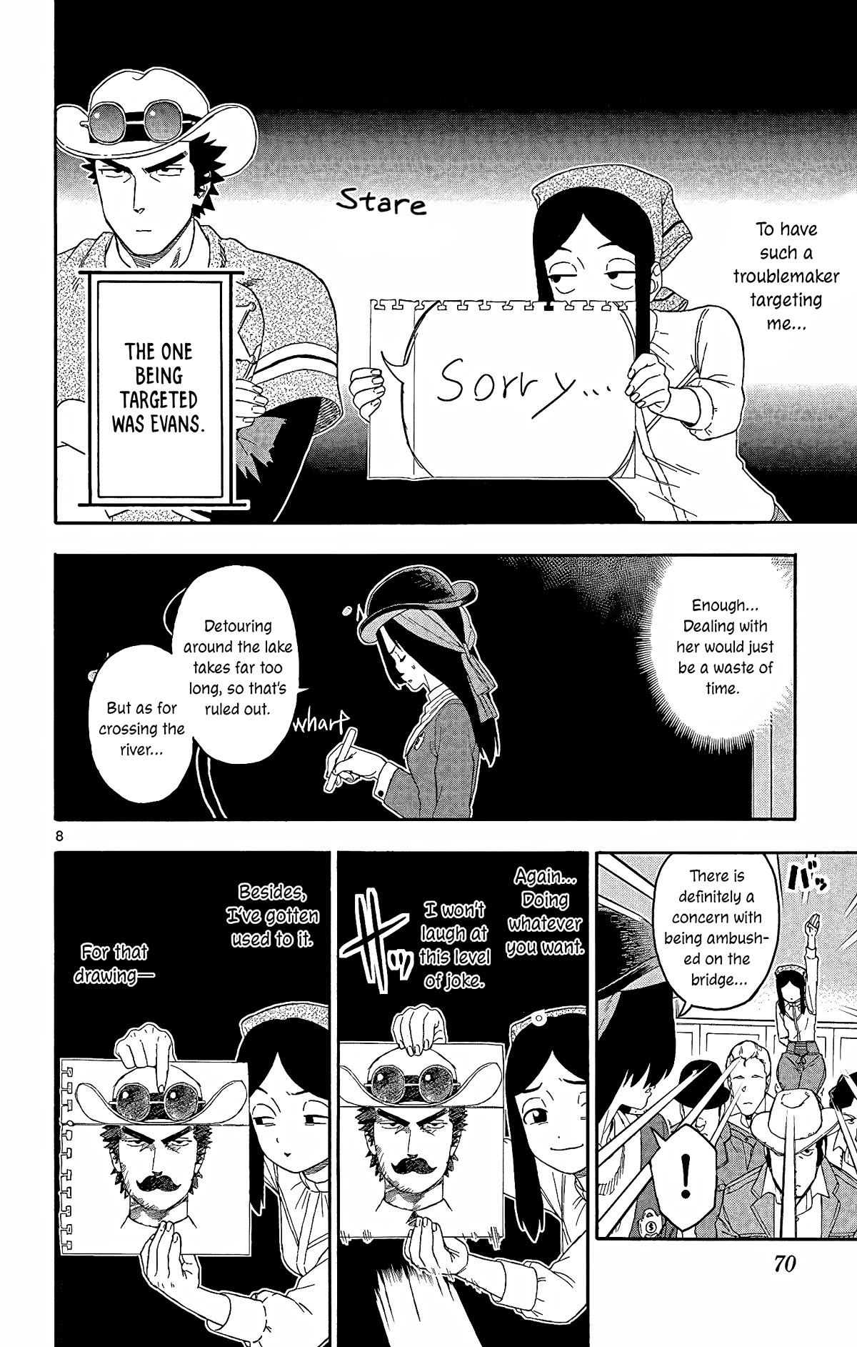 Hoankan Evans no Uso Chapter 162 page 8 - Chapter 162: The Sheriff Is Not Laughed At