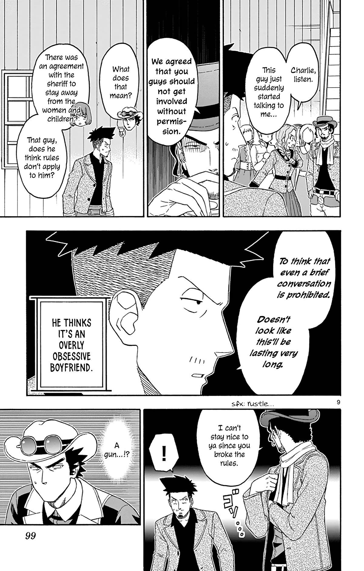 Hoankan Evans no Uso Chapter 164 page 9 - Chapter 164: Young Guns (1)