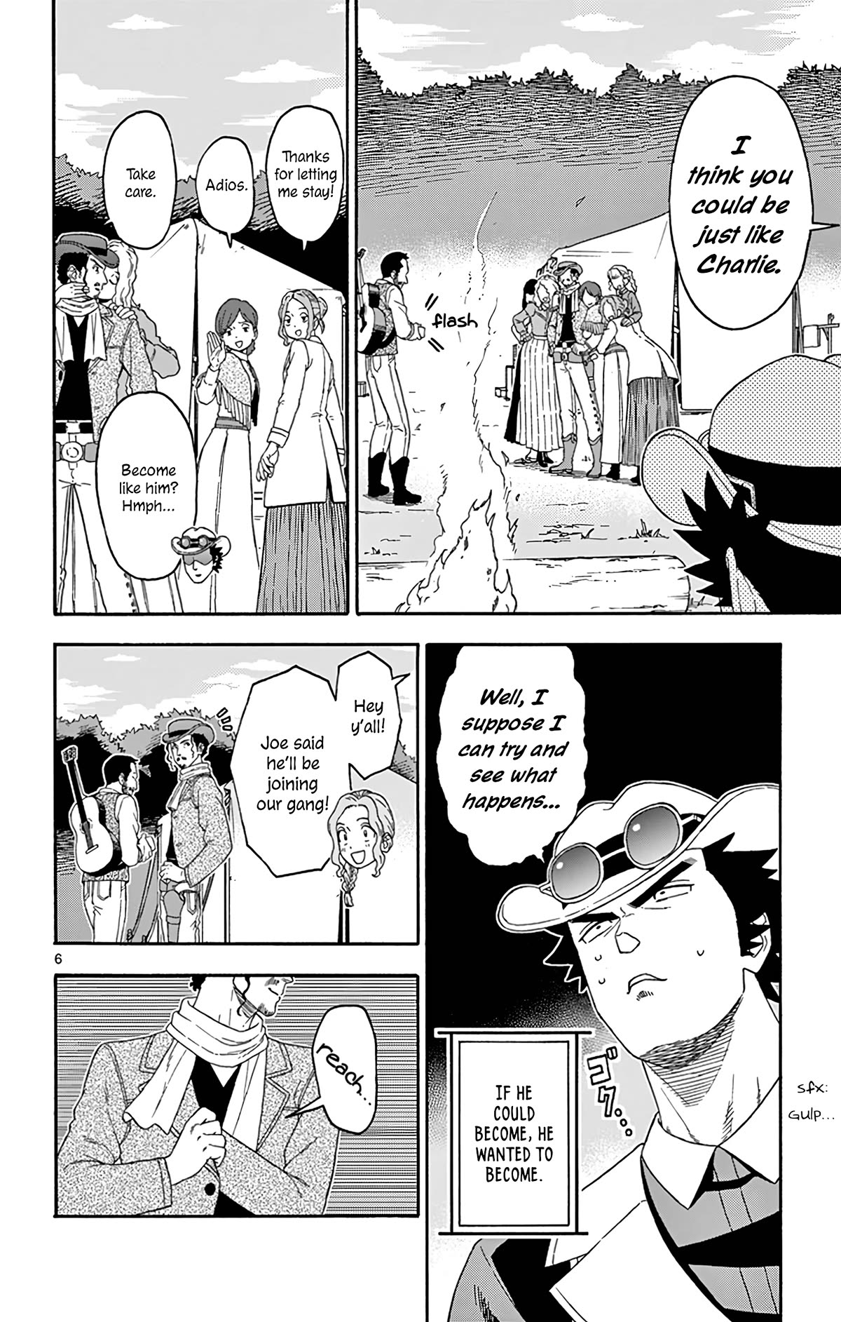 Hoankan Evans no Uso Chapter 165 page 6 - Chapter 165: Young Guns (2)