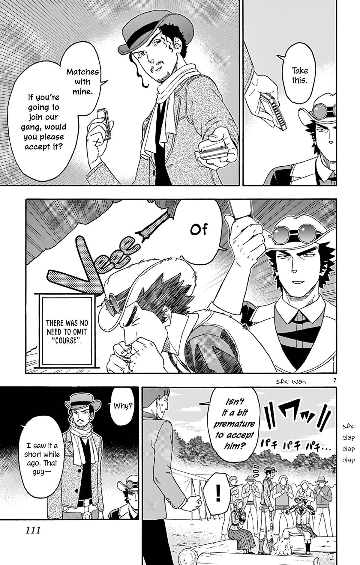 Hoankan Evans no Uso Chapter 165 page 7 - Chapter 165: Young Guns (2)