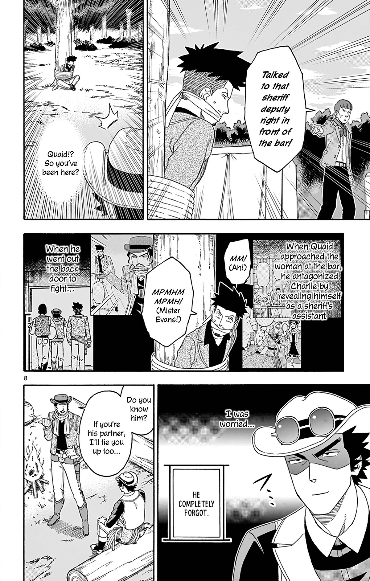 Hoankan Evans no Uso Chapter 165 page 8 - Chapter 165: Young Guns (2)