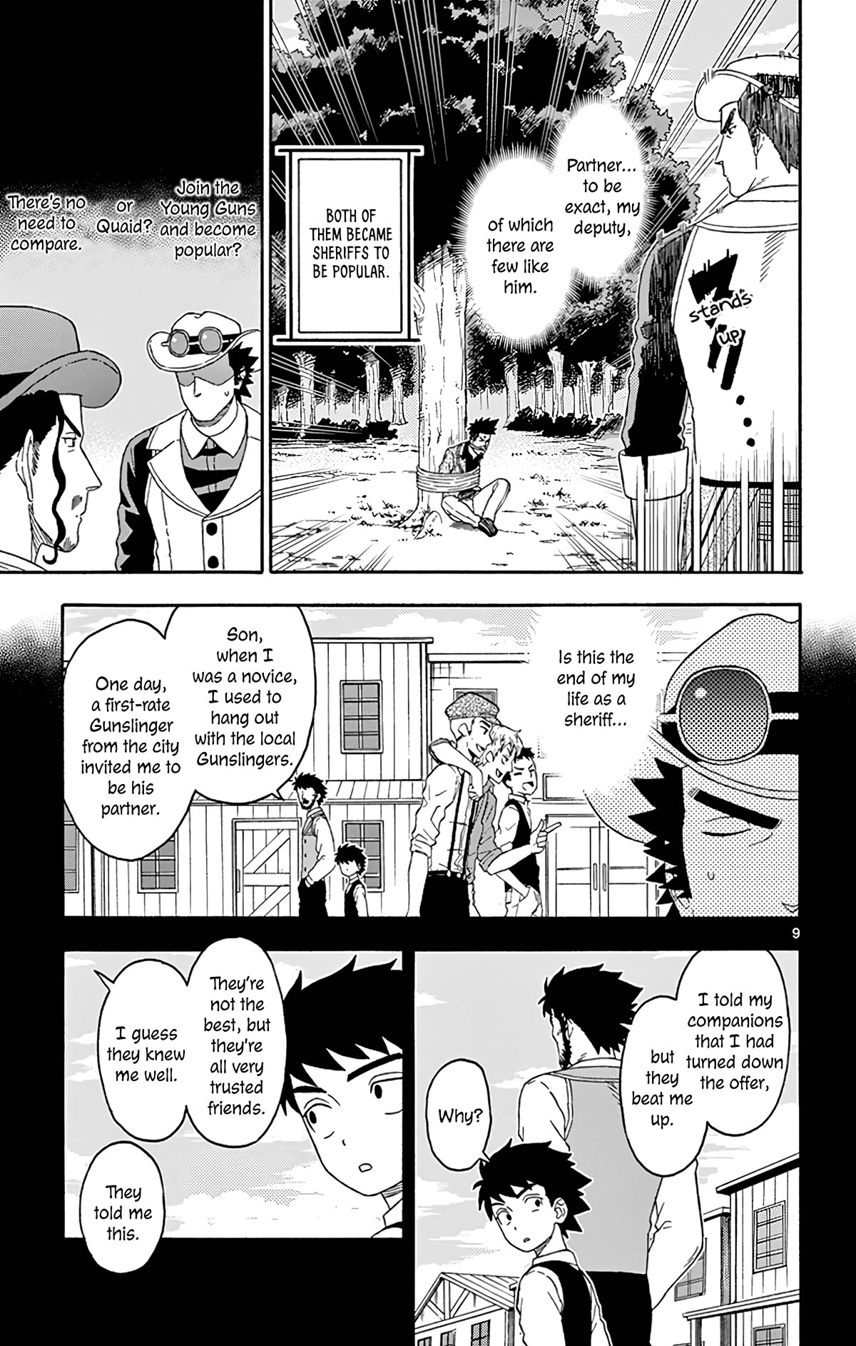 Hoankan Evans no Uso Chapter 165 page 9 - Chapter 165: Young Guns (2)