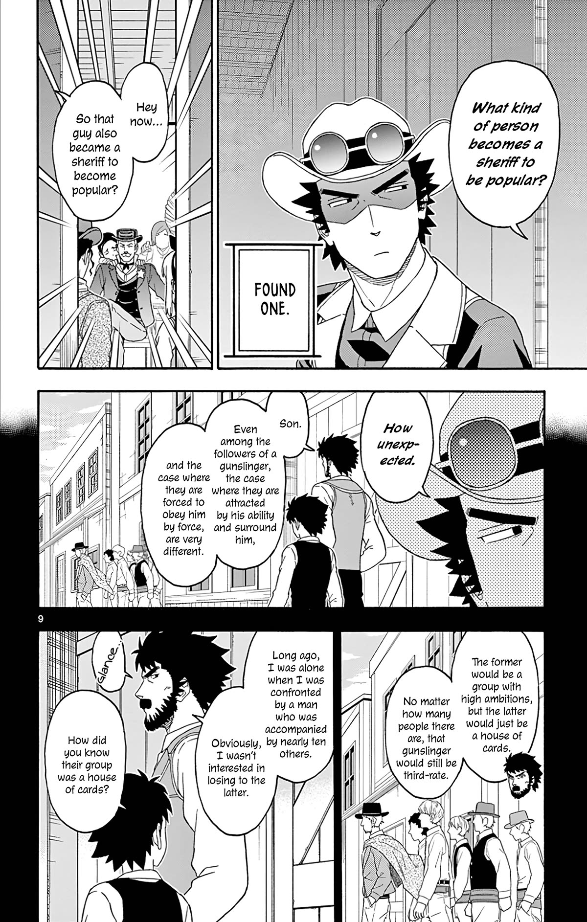 Hoankan Evans no Uso Chapter 166 page 10 - Chapter 166: Young Guns (3)