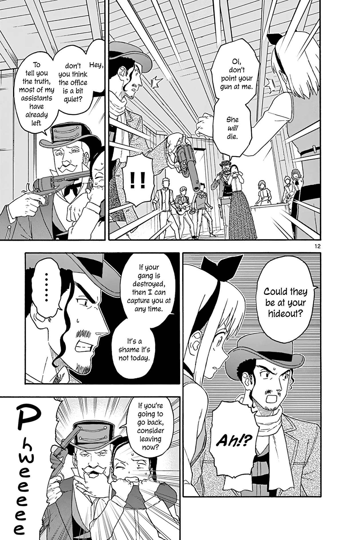 Hoankan Evans no Uso Chapter 166 page 13 - Chapter 166: Young Guns (3)