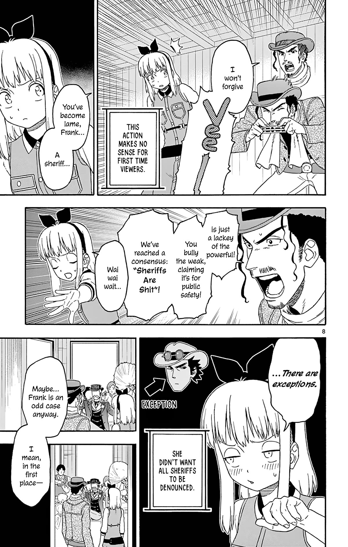 Hoankan Evans no Uso Chapter 166 page 9 - Chapter 166: Young Guns (3)