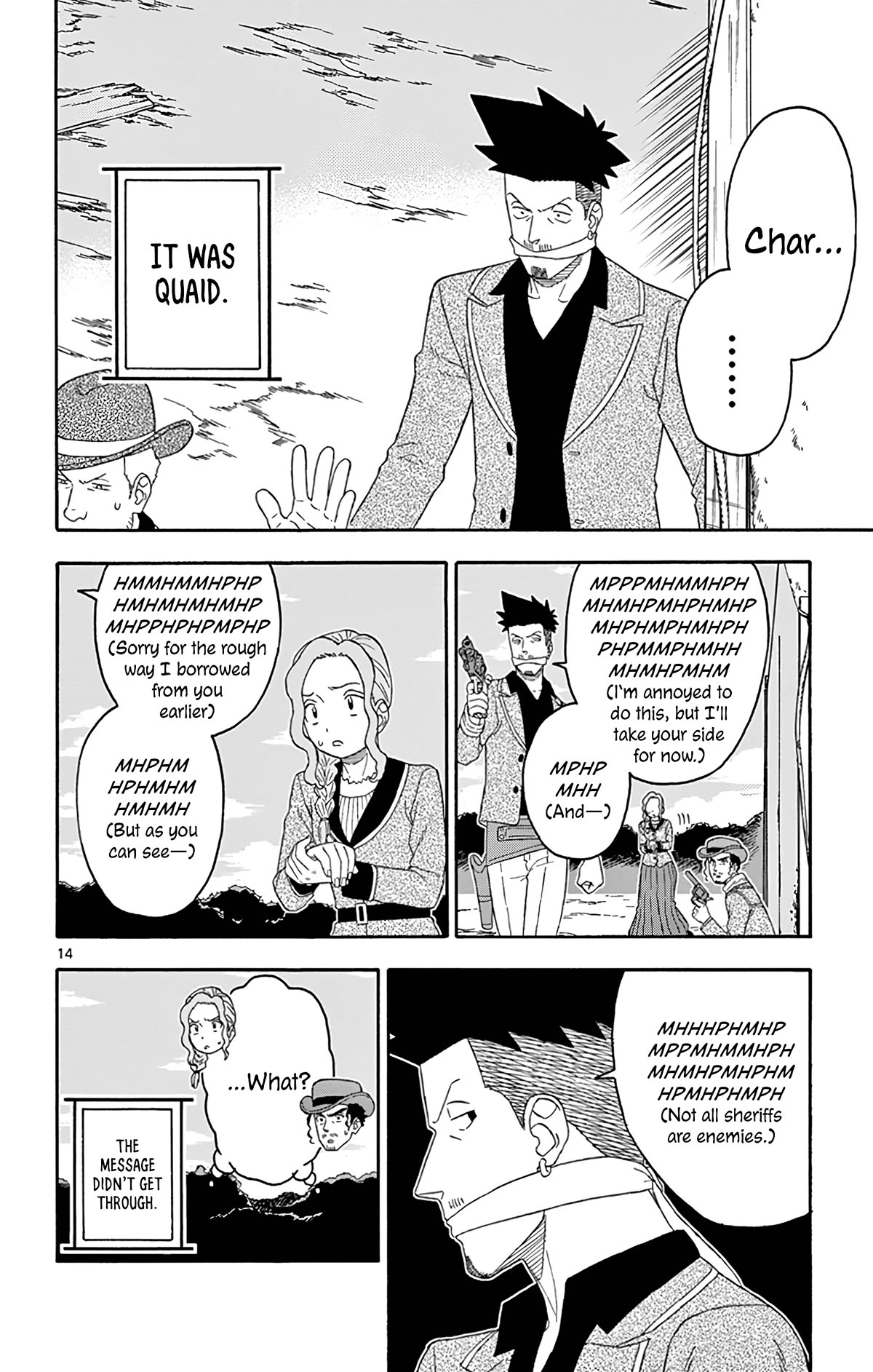 Hoankan Evans no Uso Chapter 167 page 14 - Chapter 167: Young Guns (4)