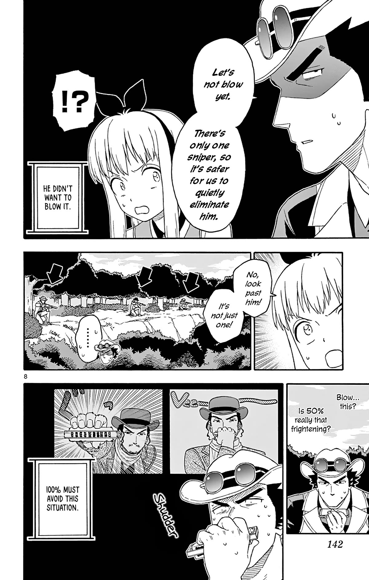 Hoankan Evans no Uso Chapter 167 page 8 - Chapter 167: Young Guns (4)