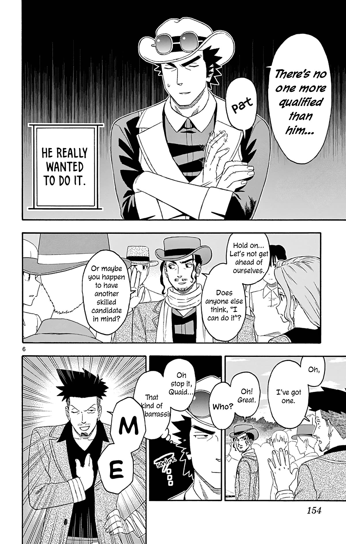 Hoankan Evans no Uso Chapter 168 page 6 - Chapter 168: Young Guns (5)