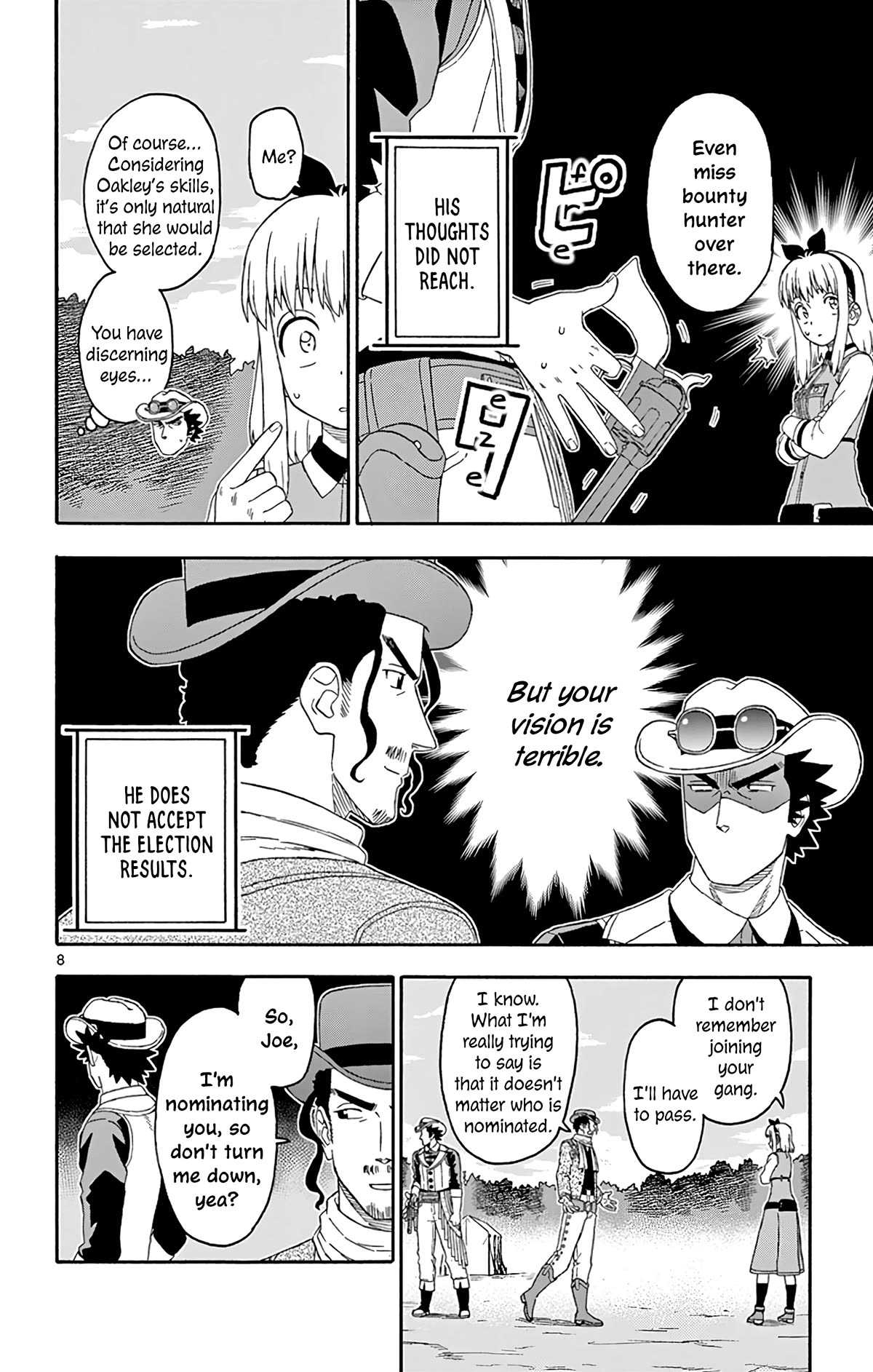 Hoankan Evans no Uso Chapter 168 page 8 - Chapter 168: Young Guns (5)