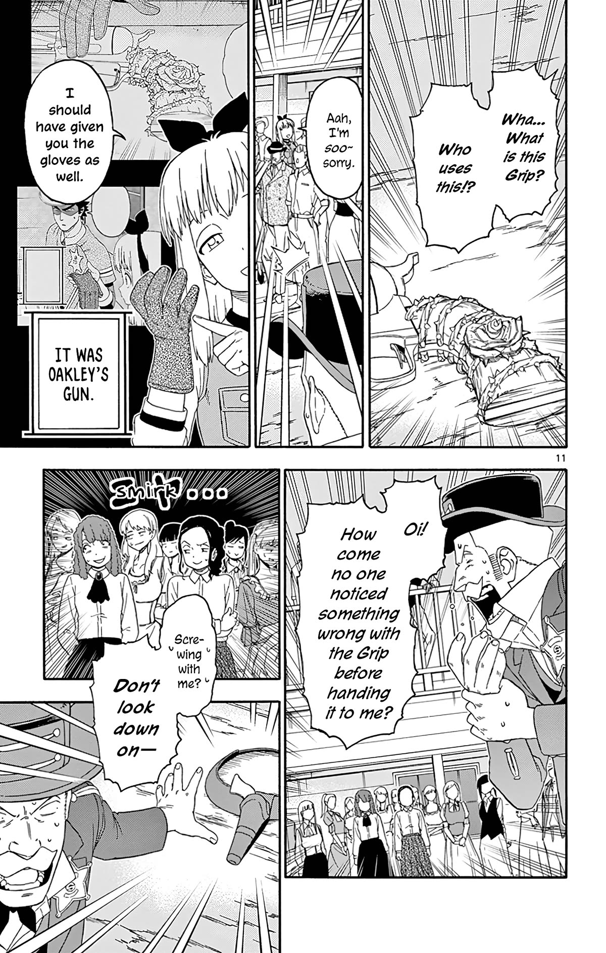 Hoankan Evans no Uso Chapter 169 page 11 - Chapter 169: Young Guns (6)