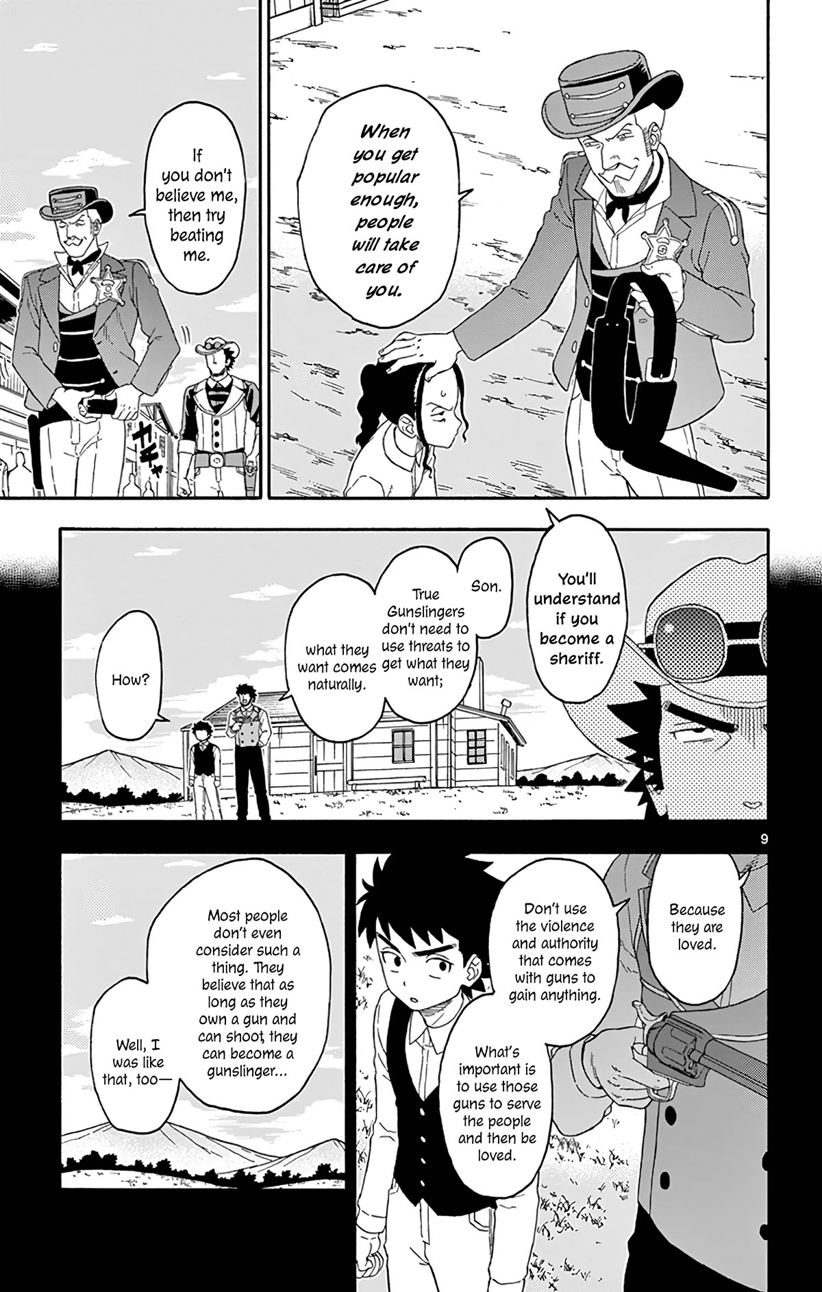 Hoankan Evans no Uso Chapter 169 page 9 - Chapter 169: Young Guns (6)