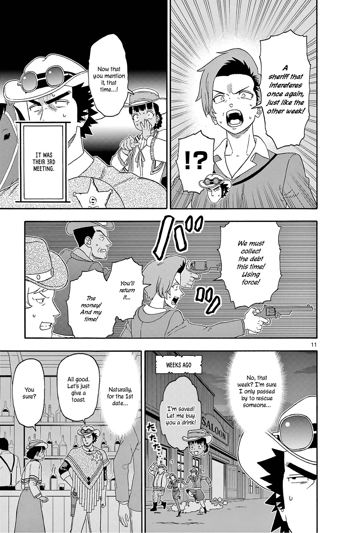 Hoankan Evans no Uso Chapter 170 page 11 - Chapter 170: The Sheriff Does Not Want 3