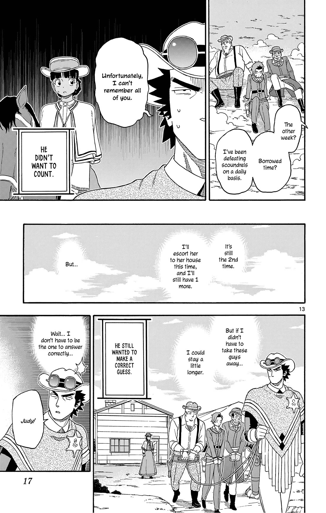 Hoankan Evans no Uso Chapter 170 page 13 - Chapter 170: The Sheriff Does Not Want 3