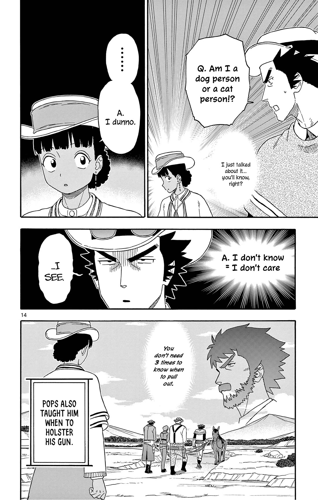 Hoankan Evans no Uso Chapter 170 page 14 - Chapter 170: The Sheriff Does Not Want 3
