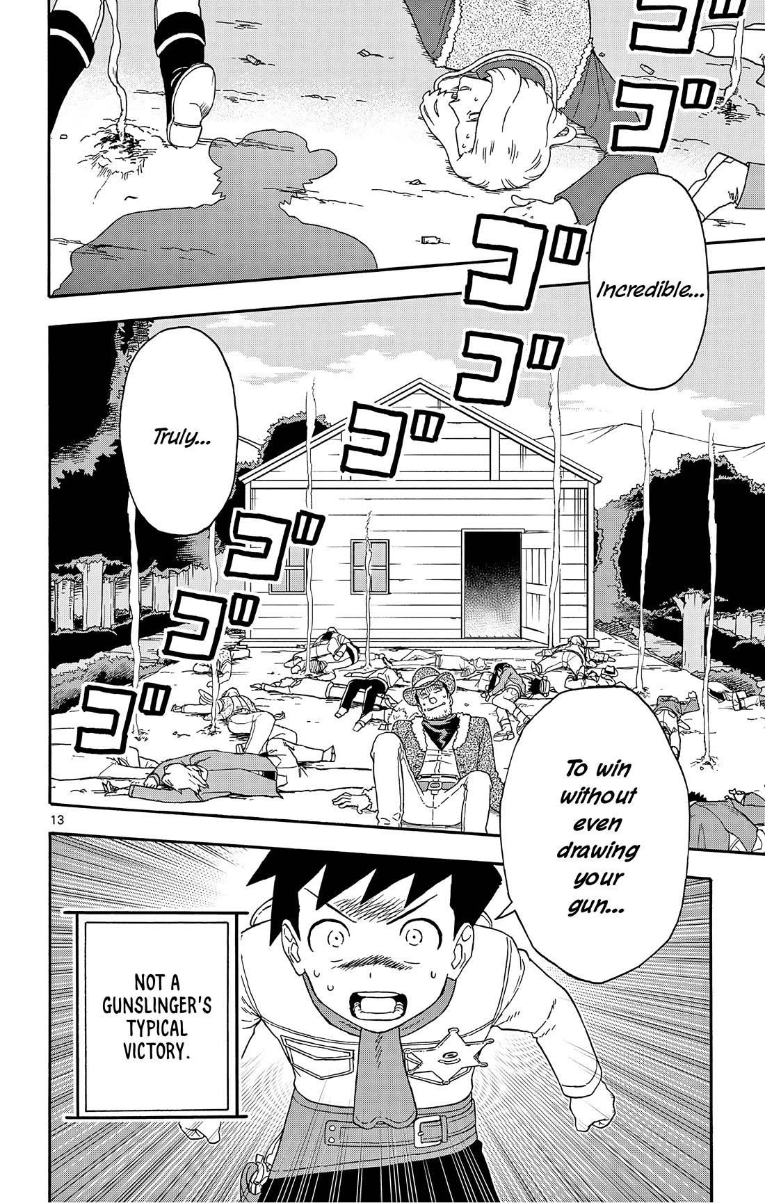 Hoankan Evans no Uso Chapter 171 page 14 - Chapter 171: The Sheriff's Expression Can't Be Read