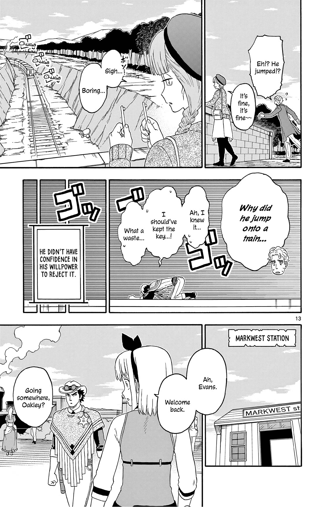 Hoankan Evans no Uso Chapter 172 page 13 - Chapter 172: The Sheriff Is Not Her Boyfriend