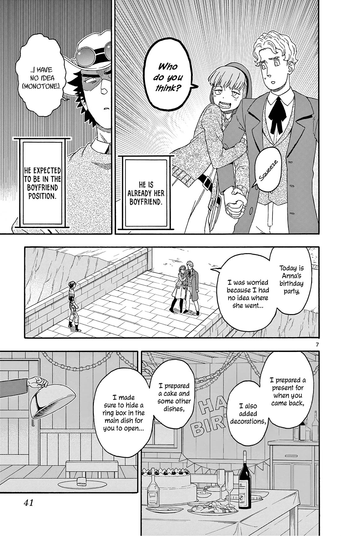 Hoankan Evans no Uso Chapter 172 page 7 - Chapter 172: The Sheriff Is Not Her Boyfriend