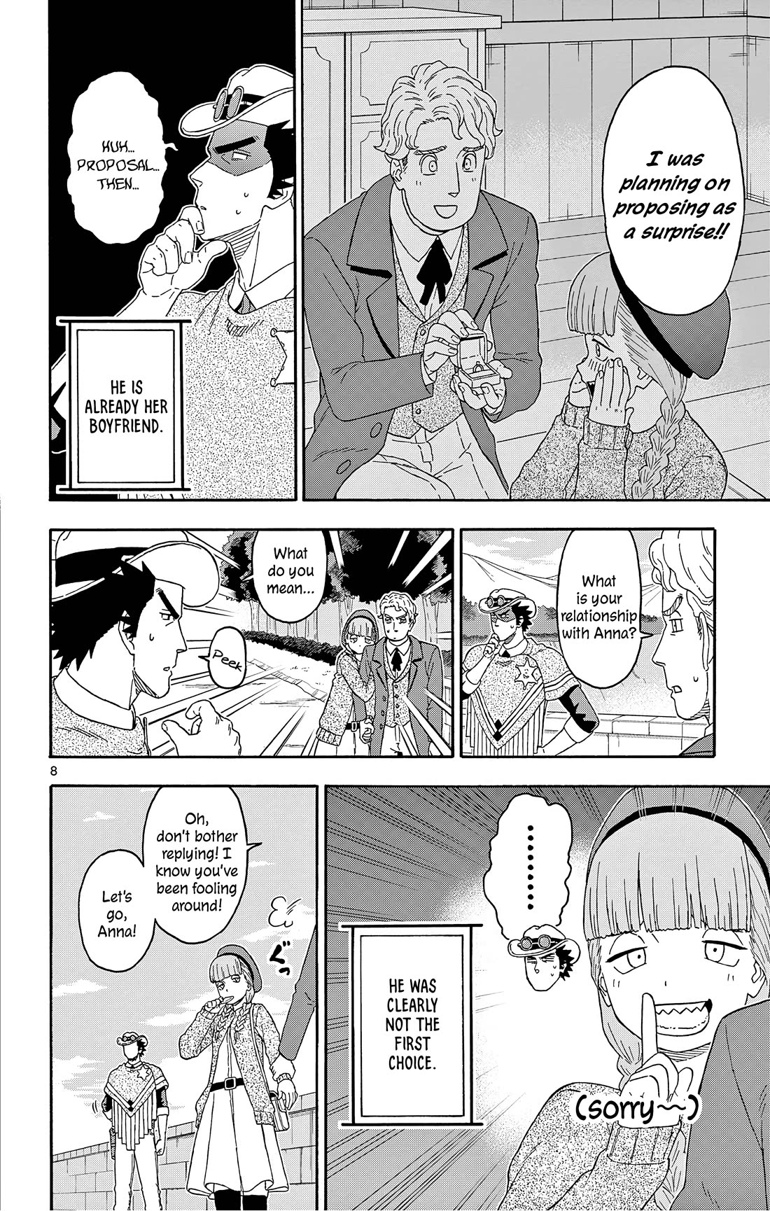 Hoankan Evans no Uso Chapter 172 page 8 - Chapter 172: The Sheriff Is Not Her Boyfriend