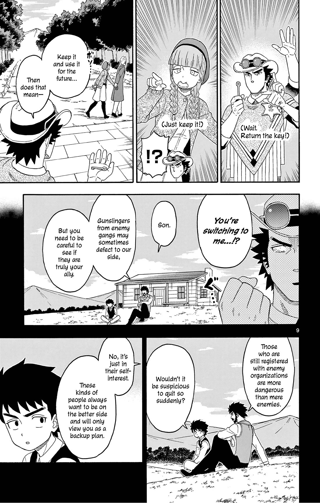 Hoankan Evans no Uso Chapter 172 page 9 - Chapter 172: The Sheriff Is Not Her Boyfriend