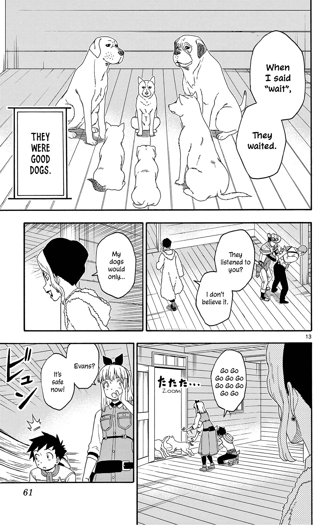 Hoankan Evans no Uso Chapter 173 page 13 - Chapter 173: The Sheriff Is “Weak” to Dogs