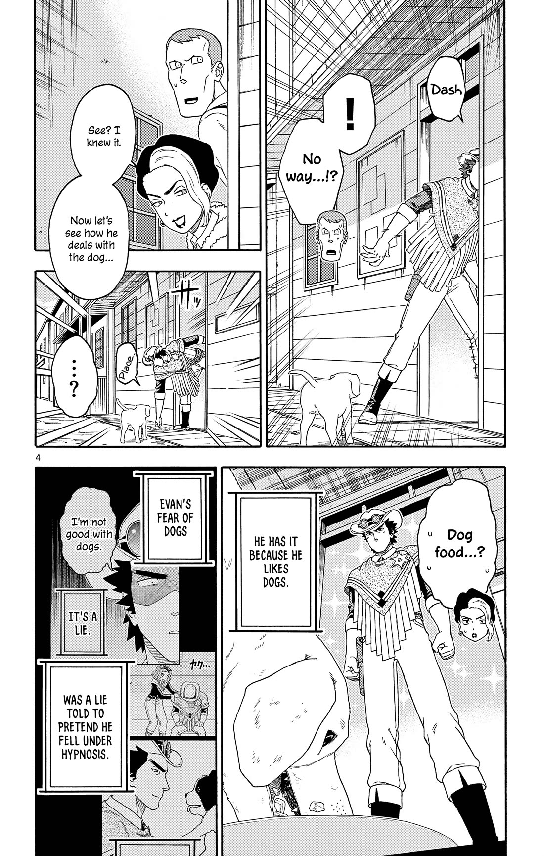 Hoankan Evans no Uso Chapter 173 page 4 - Chapter 173: The Sheriff Is “Weak” to Dogs