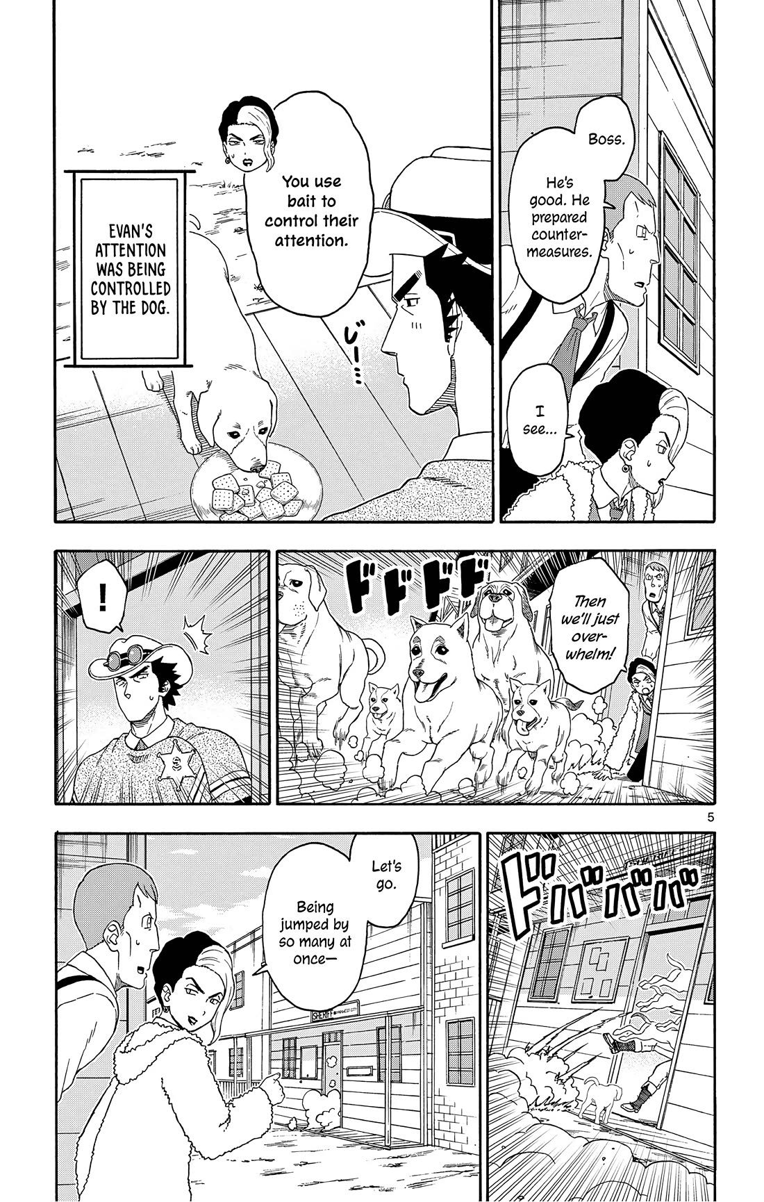Hoankan Evans no Uso Chapter 173 page 5 - Chapter 173: The Sheriff Is “Weak” to Dogs
