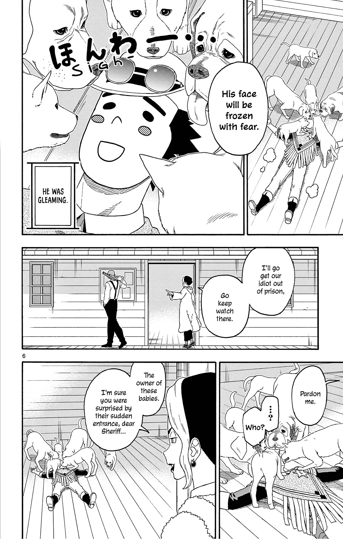 Hoankan Evans no Uso Chapter 173 page 6 - Chapter 173: The Sheriff Is “Weak” to Dogs
