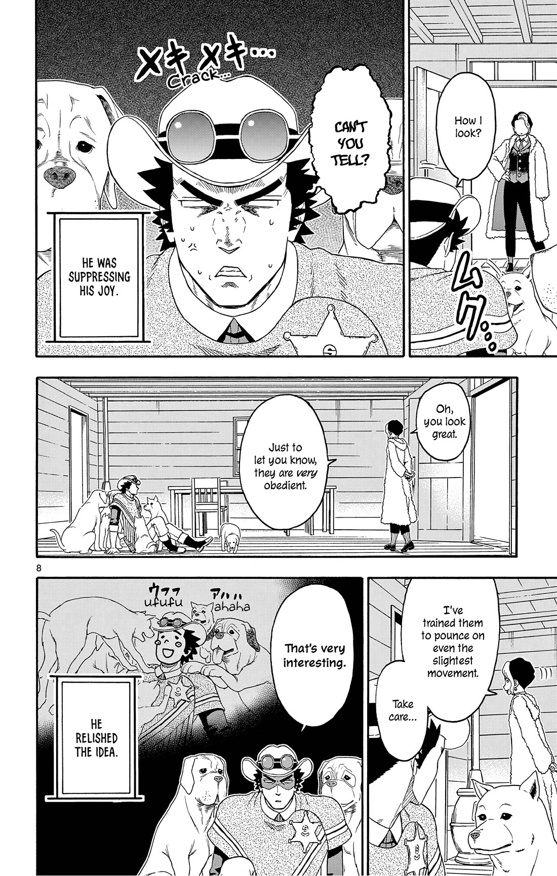 Hoankan Evans no Uso Chapter 173 page 8 - Chapter 173: The Sheriff Is “Weak” to Dogs