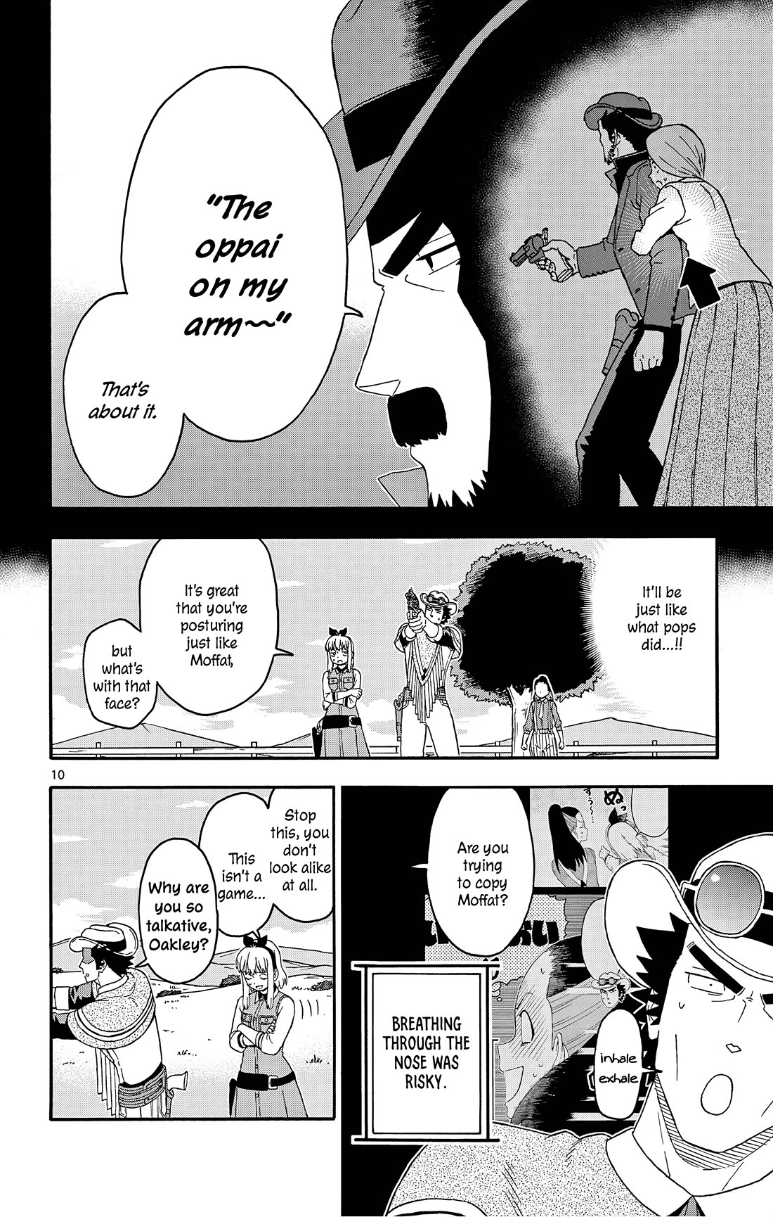 Hoankan Evans no Uso Chapter 175 page 10 - Chapter 175: The Bounty Hunter's Teaching Method Is Not The Issue
