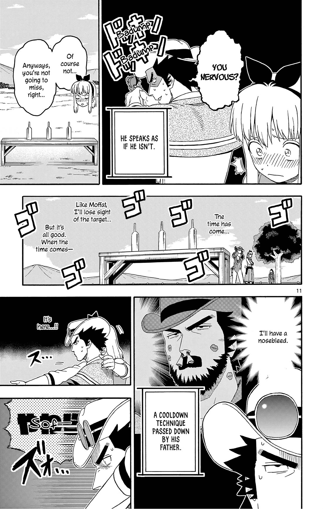 Hoankan Evans no Uso Chapter 175 page 11 - Chapter 175: The Bounty Hunter's Teaching Method Is Not The Issue
