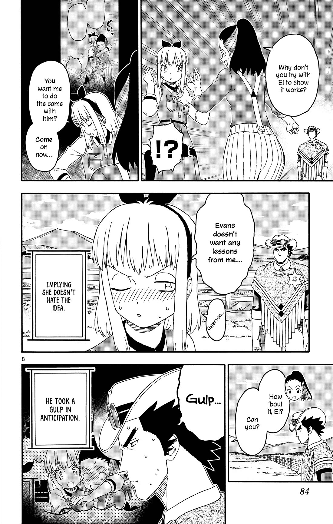 Hoankan Evans no Uso Chapter 175 page 8 - Chapter 175: The Bounty Hunter's Teaching Method Is Not The Issue