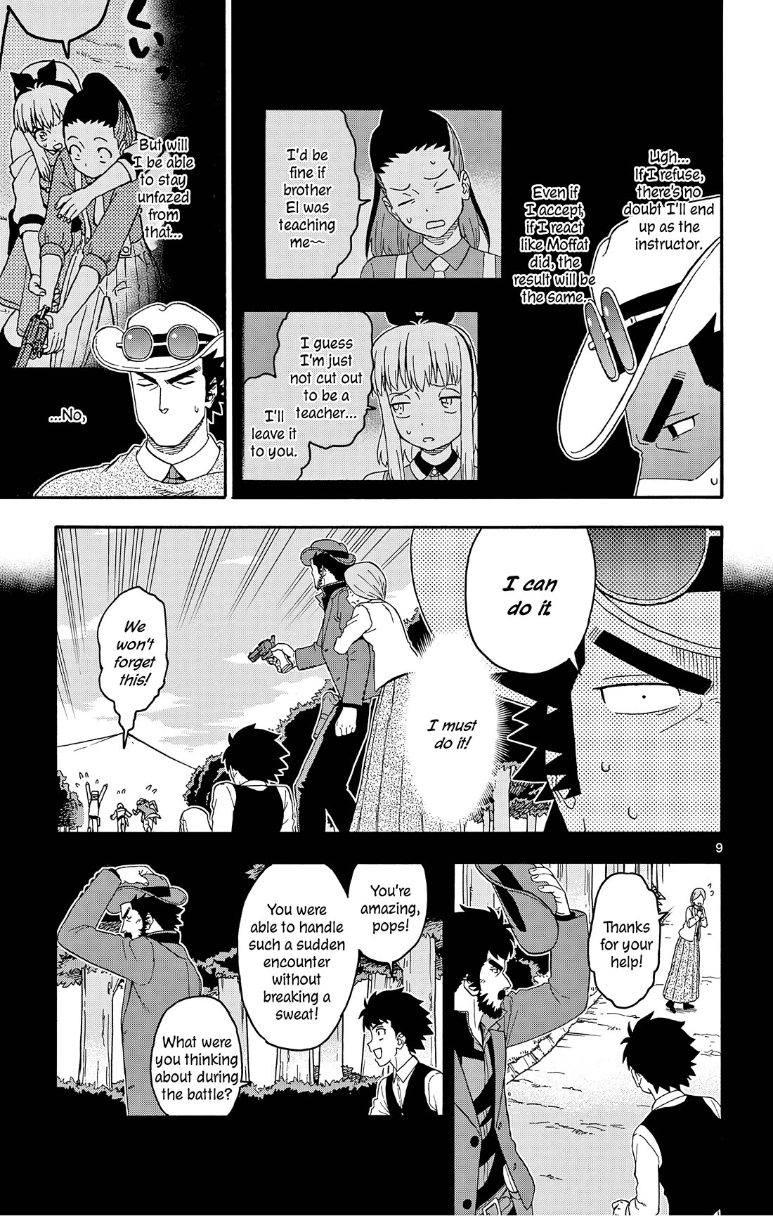 Hoankan Evans no Uso Chapter 175 page 9 - Chapter 175: The Bounty Hunter's Teaching Method Is Not The Issue