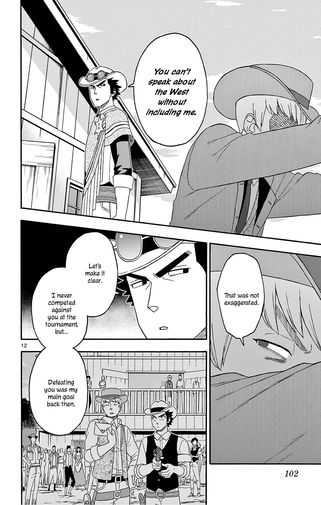Hoankan Evans no Uso Chapter 176 page 12 - Chapter 176: Gunslingers Do Not Exaggerate
