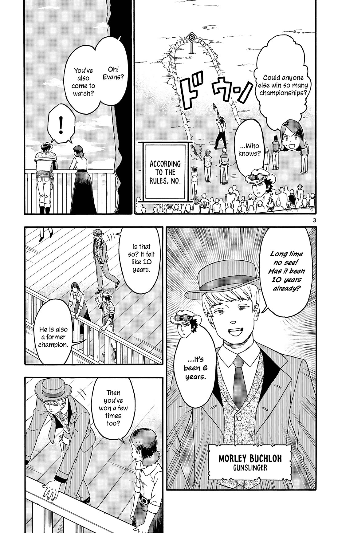 Hoankan Evans no Uso Chapter 176 page 3 - Chapter 176: Gunslingers Do Not Exaggerate