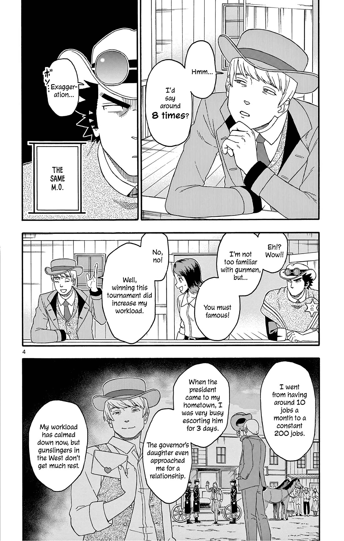 Hoankan Evans no Uso Chapter 176 page 4 - Chapter 176: Gunslingers Do Not Exaggerate