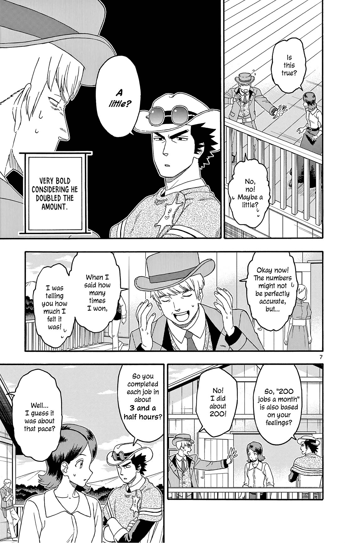 Hoankan Evans no Uso Chapter 176 page 7 - Chapter 176: Gunslingers Do Not Exaggerate