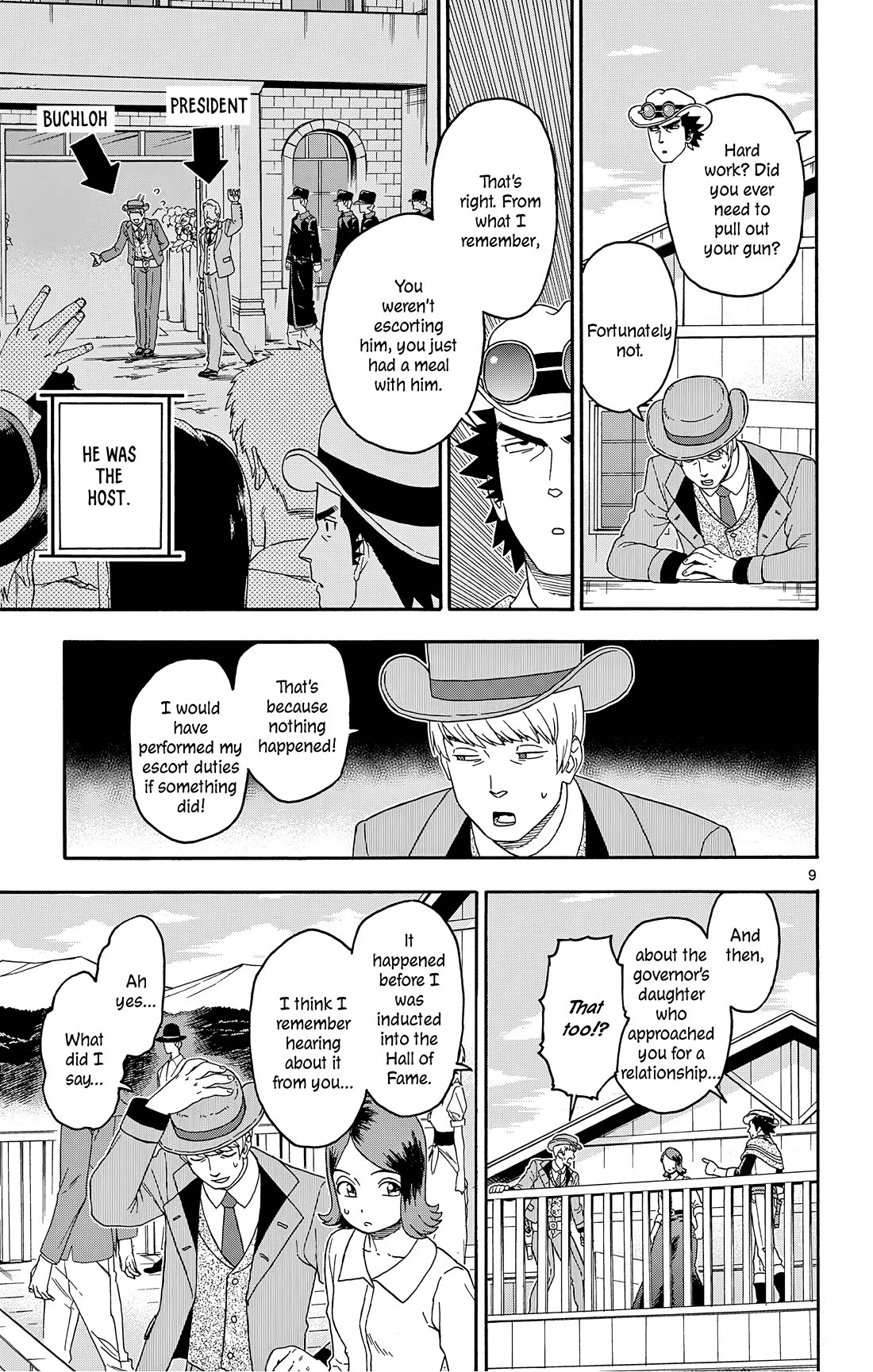 Hoankan Evans no Uso Chapter 176 page 9 - Chapter 176: Gunslingers Do Not Exaggerate