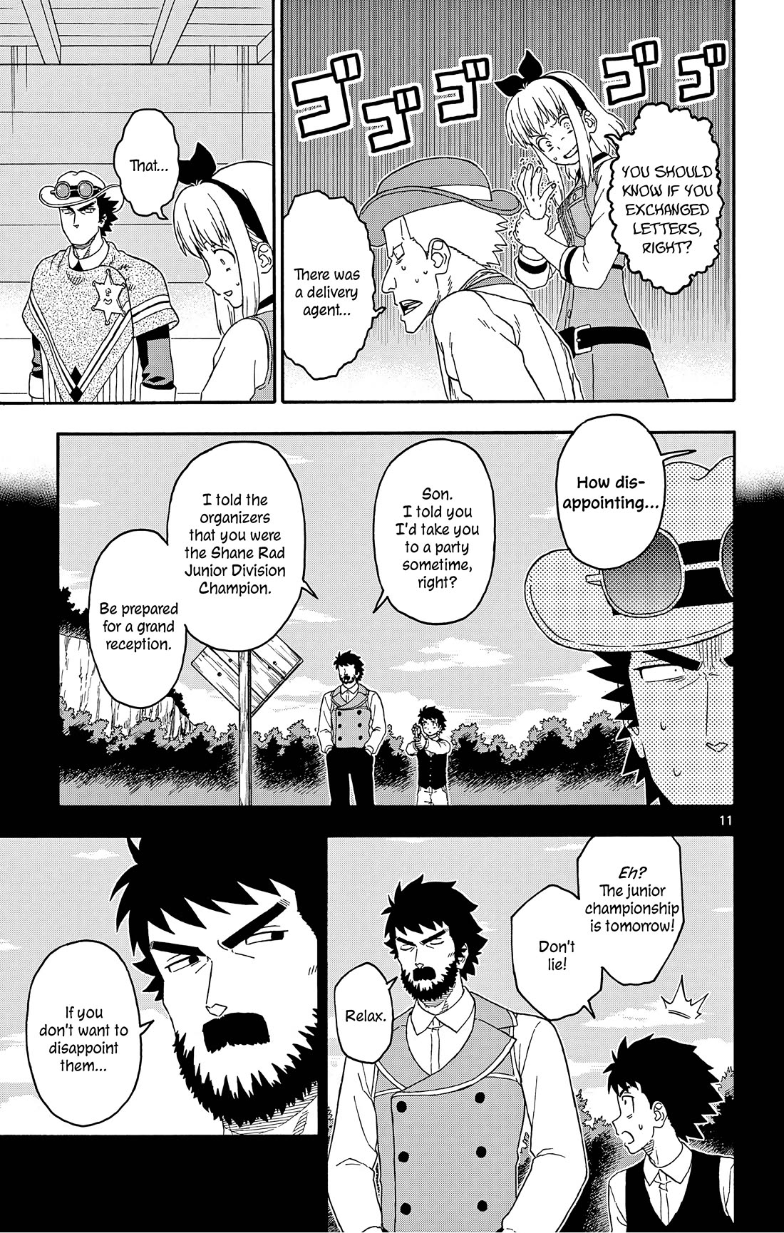 Hoankan Evans no Uso Chapter 177 page 11 - Chapter 177: The Sheriff Does Not Have New Information