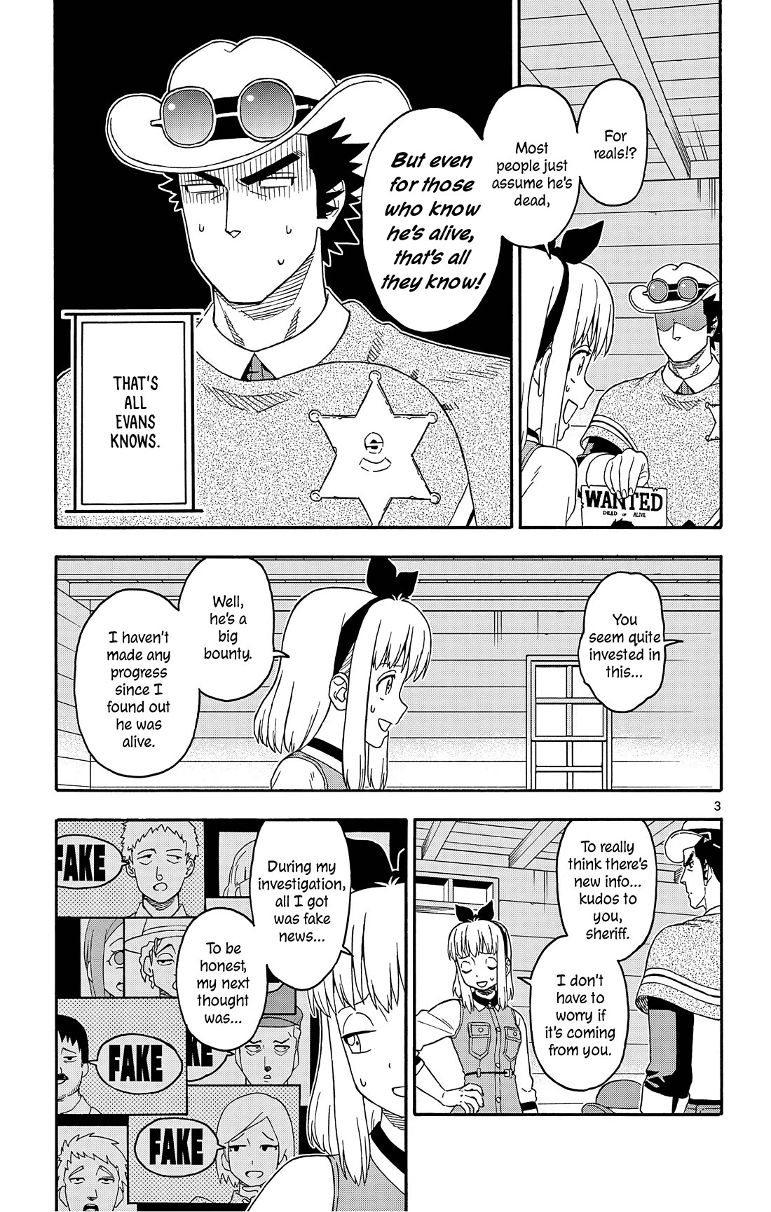 Hoankan Evans no Uso Chapter 177 page 3 - Chapter 177: The Sheriff Does Not Have New Information