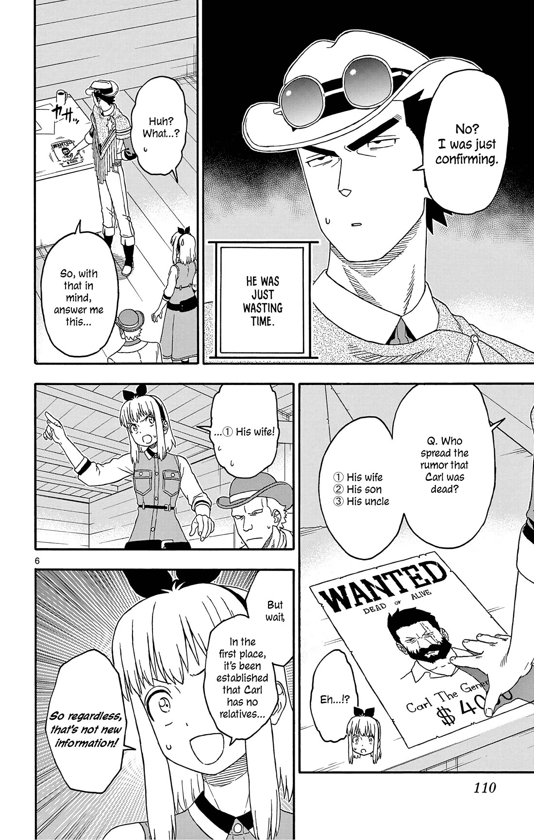 Hoankan Evans no Uso Chapter 177 page 6 - Chapter 177: The Sheriff Does Not Have New Information