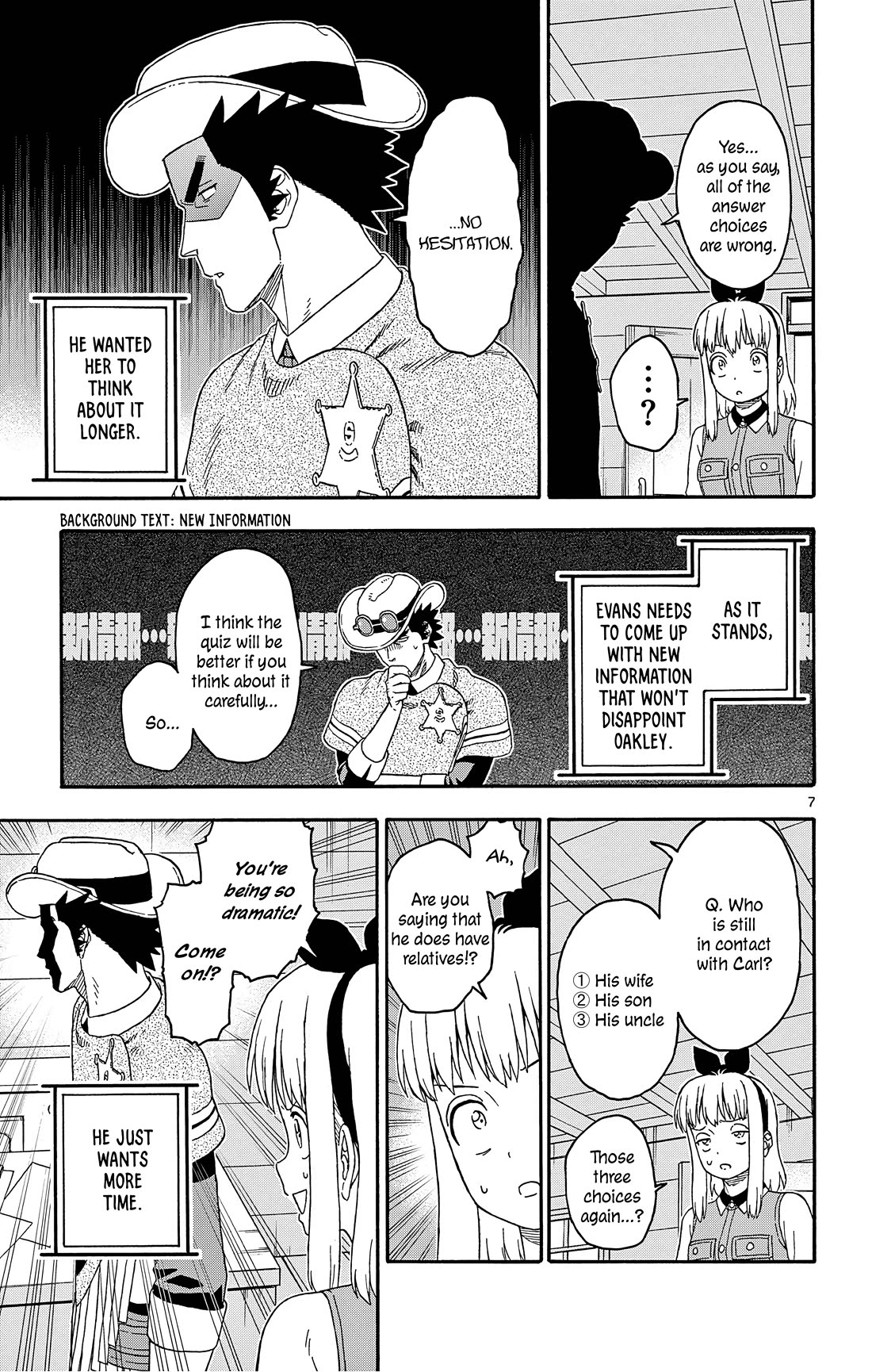Hoankan Evans no Uso Chapter 177 page 7 - Chapter 177: The Sheriff Does Not Have New Information